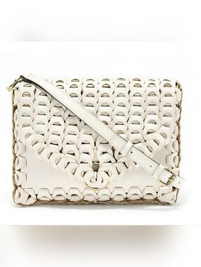 NWT Patricia Nash Porticci Leather Chainlink Bag